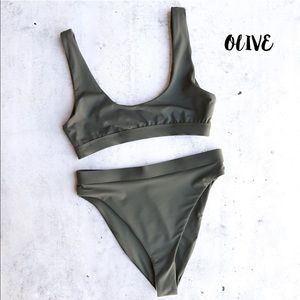 DIPPIN' DAISY'S | Swim Top & High Waist Bottoms